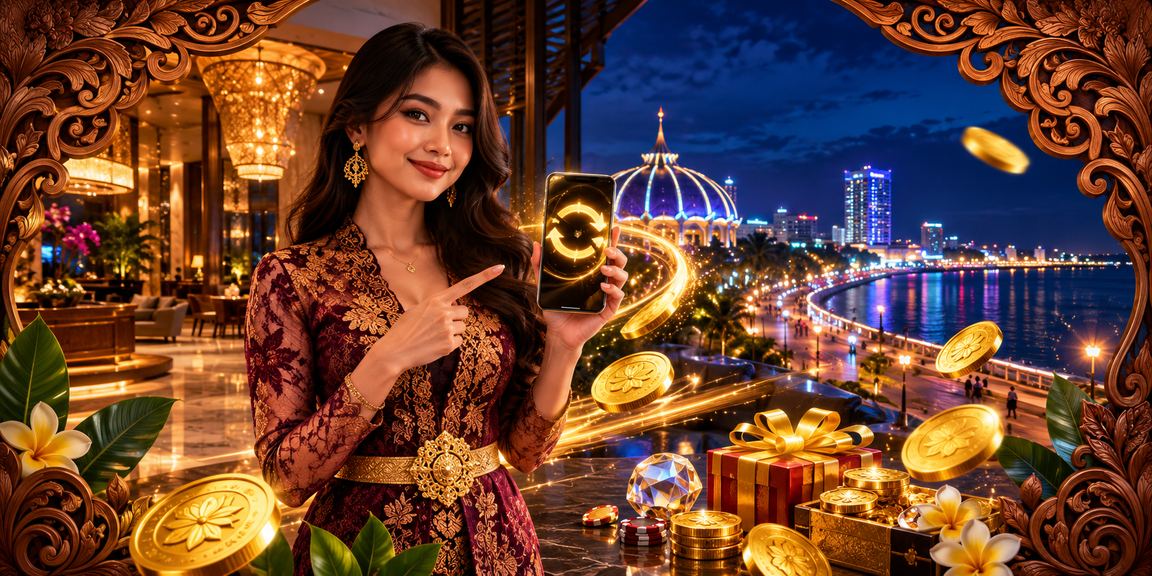 Model menampilkan platform digital dengan antarmuka keamanan dan perlindungan data pengguna