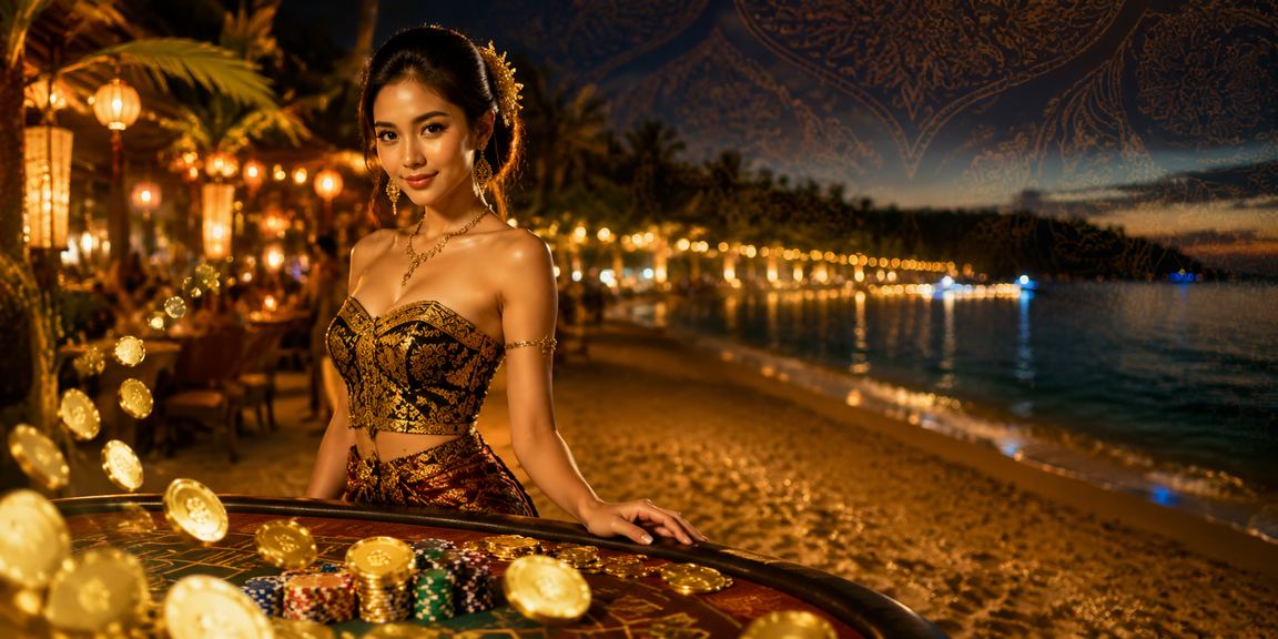 Aktivitas taruhan casino di suasana malam pasar dengan promo aktif grandbet888