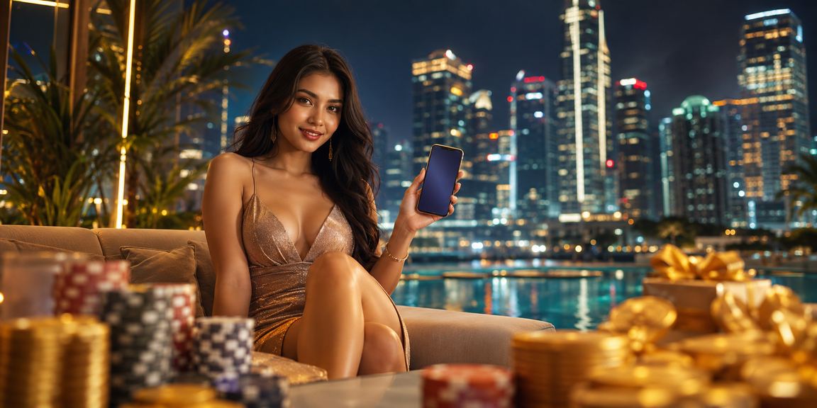 Pengguna memeriksa keamanan akun casino mobile grandbet888 di ponsel